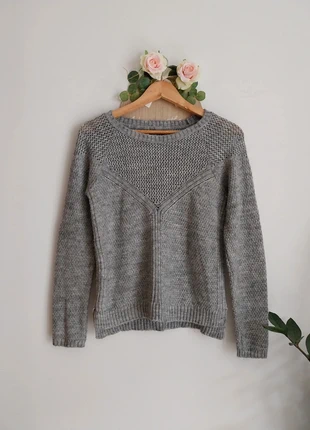 Pull maille gris finition argenté Promod Taille 36, merk: Promod, staat: Heel goed, maat: S / 36 / 8, € 8,50, € 9,63 inclusief Kopersbescherming