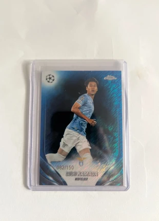 Daichi Kamada 82/150 Topps chrome football card, brand: Topps, condition: Very good, £1.50, £2.28 includes Buyer Protection
