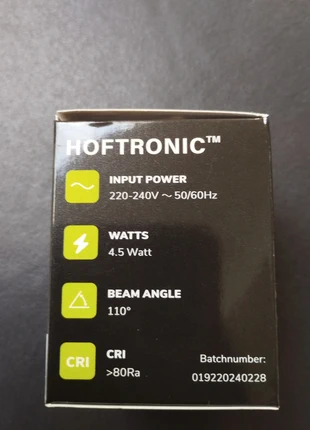 Verlichting, brand: Hoftronic, condizioni: Nuovo senza cartellino, €58.00, €61.60 include la Protezione acquisti