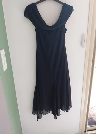 Robe noire, marque: Yessica, état: Très bon état, taille: XL / 42 / 14, 5,00 €, 5,95 € Protection acheteurs incluse