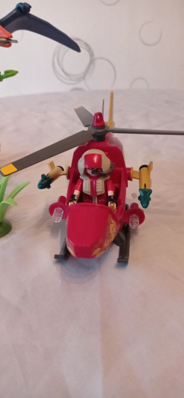 Hélicoptère et Ptéranodon - 9430, Playmobil