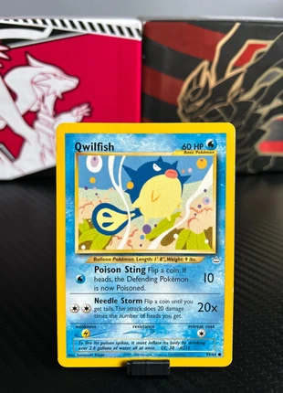 Pokémon TCG Neo Revelation Qwilfish 49/64, brand: Pokémon, condition: Very good, £1.00, £1.75 includes Buyer Protection Pro