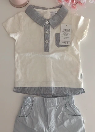 Superbe 🎈 ensemble short + polo cétamoi de chez Aubert 6 mois (neuf), marque: Cétamoi, état: Neuf avec étiquette, taille: 6-9 mois / 68 cm, 12,90 €, 14,25 € Protection acheteurs incluse