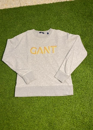 GANT Grey Sweatshirt with Embroidered Logo, brand: GANT, condizioni: Ottime, taglia: S / IT 40 / EU 36, €15.50, €16.98 include la Protezione acquisti