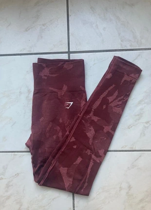 Legging gymshark taille S couleur bordeaux rouge, marke: Gymshark, zustand: Sehr gut, größe: S / 36 / 8, 15,00 €, 16,45 € beinhaltet Vinted-Käuferschutz Pro