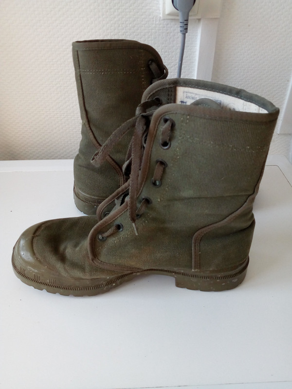 Rangers militaire ete toile kaki wissart 42 neuve | Vinted