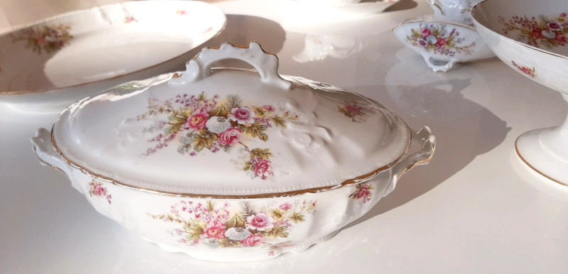 Lot vaisselle porcelaine anglaise romantique vintage 🌸💮