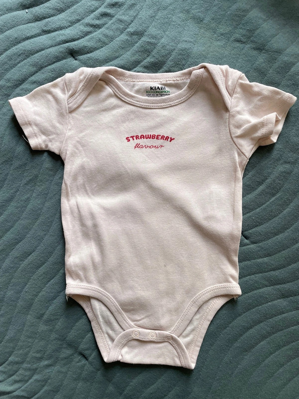 Lot de body manche courte Kiabi 6mois