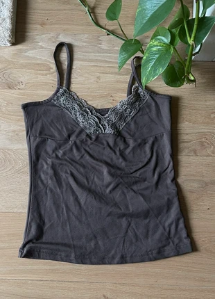 haut dentelle marron, brand: Fashion, condition: Satisfactory, size: S / 36 / 8, €3.50, €4.38 includes Buyer Protection