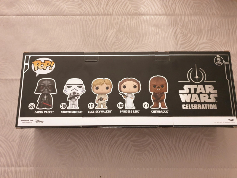 Funko Pop! Star Wars galactic convention 2022 5-pack