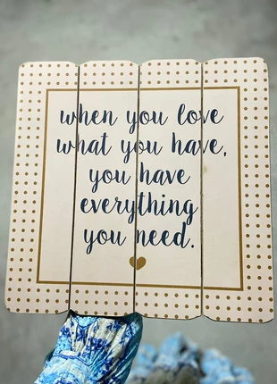 Quadro motivational madeira, marca: CASA, estado: Muito bom, €6.00, €7.00 inclui Proteção do Comprador