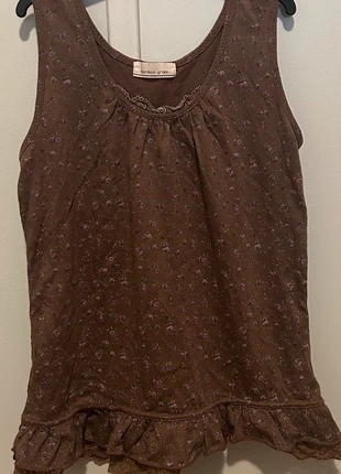 Haut coquette marron vintage, merk: COQUETTE, staat: Heel goed, maat: S / 36 / 8, € 13,00, € 14,35 inclusief Kopersbescherming