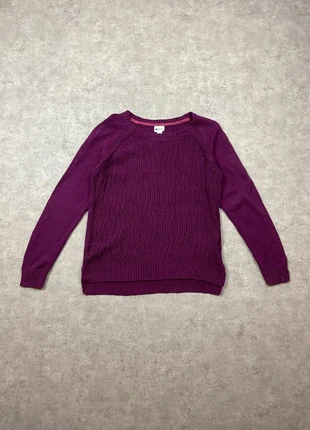Pull torsadé violet femme – Taille L – Très bon état @878, merk: Intemporel, staat: Heel goed, maat: L / 40 / 12, € 12,00, € 13,30 inclusief Kopersbescherming