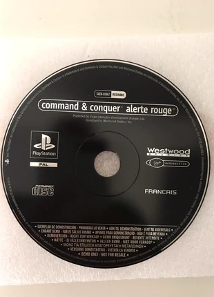Démo PS1 Command & Conquer Alerte Rouge not for resale , marque: PlayStation, état: Très bon état, 3,50 €, 4,38 € Protection acheteurs incluse