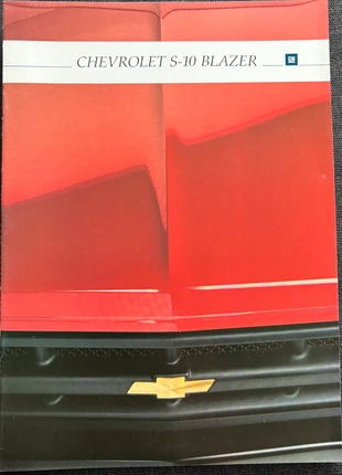 Brochure Chevrolet S-10 Blazer 1992, merk: Chevrolet, staat: Nieuw zonder prijskaartje, € 3,50, € 4,38 inclusief Kopersbescherming