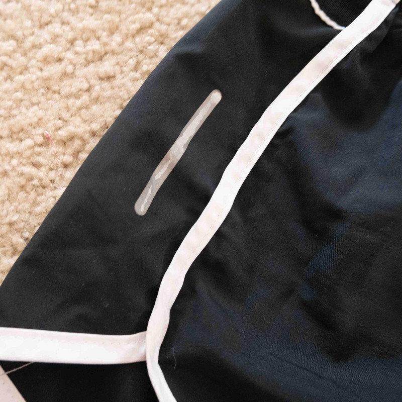 Nike Dri-fit Black Shorts with White Trim 3