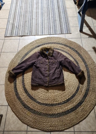 Beautiful furry jacket, brand: Denim Co, condition: Very good, size: Other, $10.00, $11.20 includes Buyer Protection