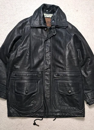 Veste En Cuir De Vachette Redskins L Noir Blouson Vintage Retro Old Money Y2k, marque: Redskins, état: Très bon état, taille: L, 190,00 €, 200,20 € Protection acheteurs (Pro) incluse