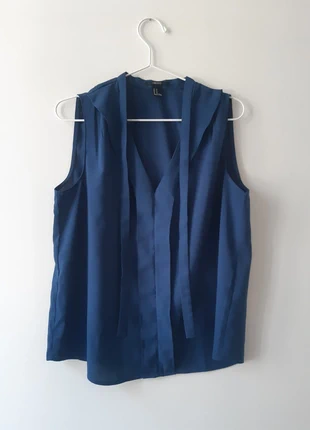 Top fluide travail bleu sans manche, marca: Forever 21, estado: Muy bueno, tamaño: M / 38 / 10, 3,00 €, 3,85 € Protección al comprador incluida