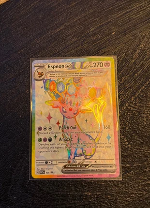 Espeon ex (SVP 175), marque: Pokémon, état: Neuf avec étiquette, 20,00 €, 21,70 € Protection acheteurs incluse