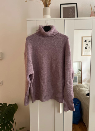 Lila Strickpulli, marque: Zara, état: Très bon état, taille: L / 40 / 12, 23,00 €, 24,85 € Protection acheteurs incluse