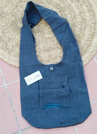 Sac coton noir, marca: Chaitanya, estado: Nuevo con etiquetas, 6,00 €, 7,00 € Protección al comprador incluida