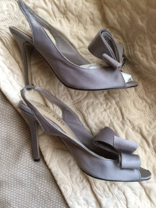 Sandales Escarpins gris 5
