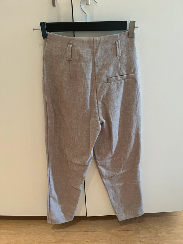 Pantalon chic gris 4