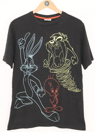 🎬 T-shirt Looney Tunes officiel, marca: Lefties, estado: Muito bom, tamanho: M, €2.95, €3.80 inclui Proteção do Comprador
