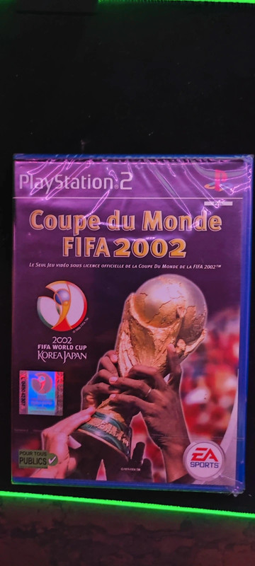 Jeu PS2 : Coupe du monde FIFA 2002 neuf sous blister 1