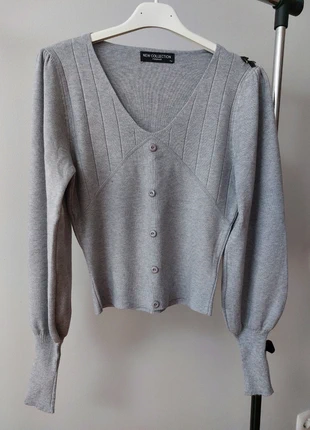 Camisola cinza, brand: New Collection, condizioni: Nuovo con cartellino, taglia: Taglia unica, €12.00, €13.30 include la Protezione acquisti