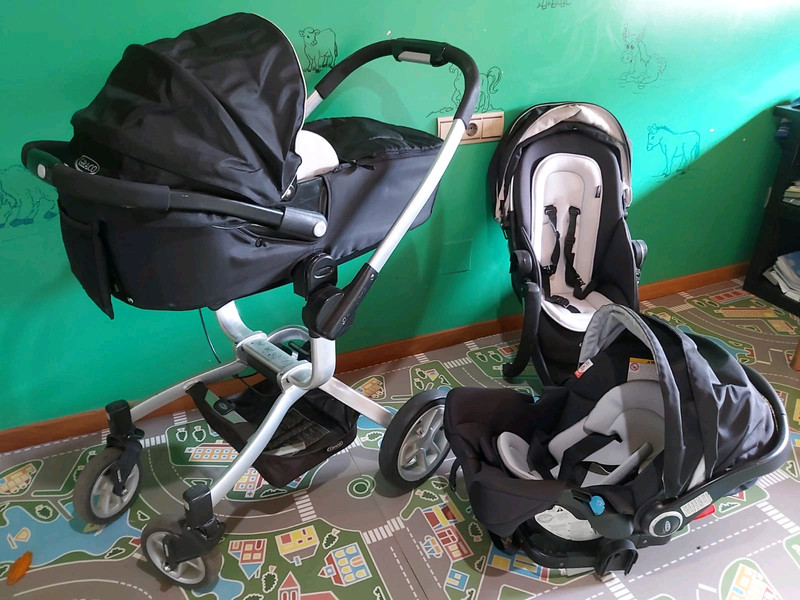 Poussette graco symbio sale trio