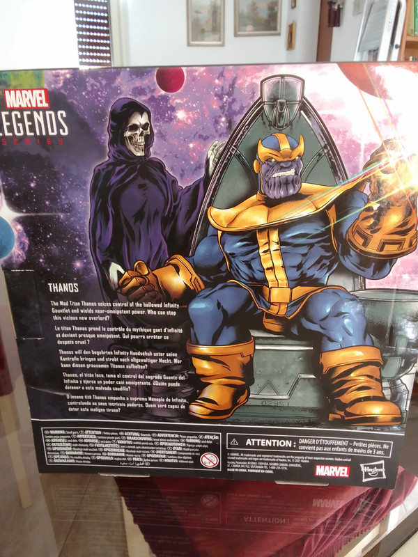 Action figure Thanos Hasbro ex Marvel The Infinity Gauntlet 3