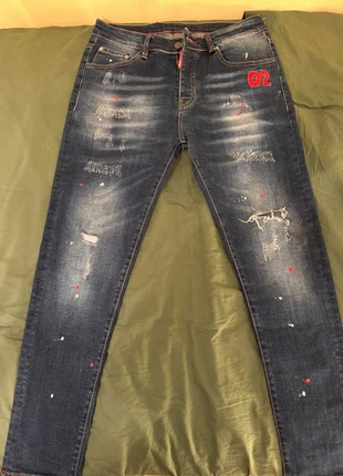 jeans Dsquared2 Cool Guy in denim di cotone, marca: Dsquared2, estado: Nuevo sin etiquetas, tamaño: W33 | ES 42, 40,00 €, 42,70 € Protección al comprador incluida