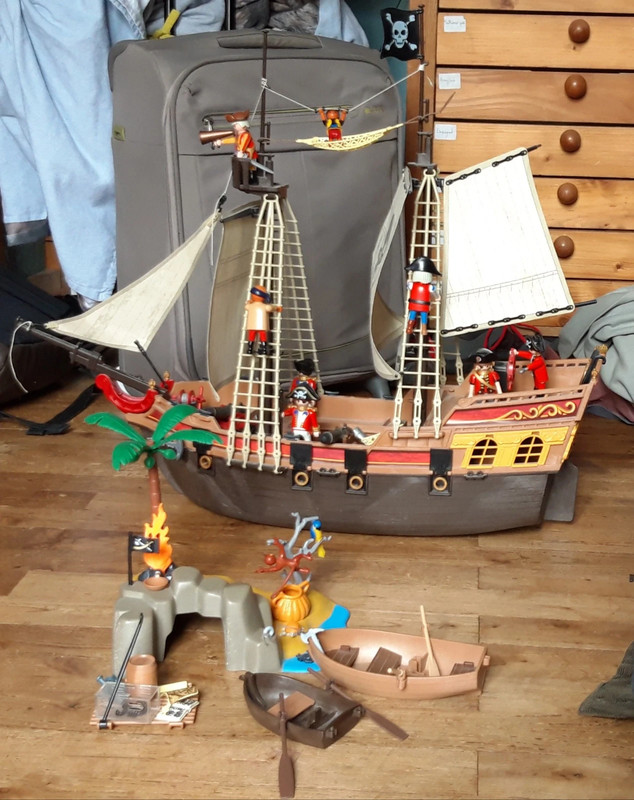 bateau pirate playmobil 1978