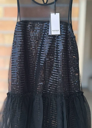 Abito elegante in tulle e paillettes - Manosque - taglia M, marque: MANOSQUE, état: Neuf avec étiquette, taille: M / 38 / 10, 8,00 €, 9,10 € Protection acheteurs incluse