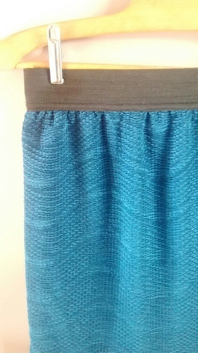 Mini jupe courte bleue t.38 2