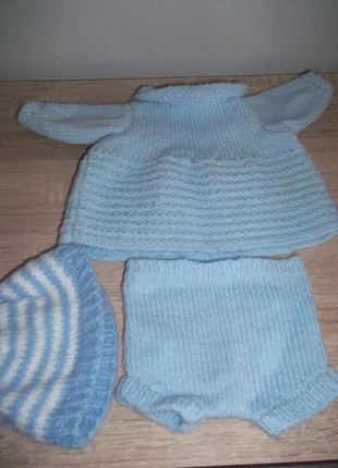 Vêtements de poupée, merk: Poupée, staat: Nieuw zonder prijskaartje, maat: Prematuur, tot 44 cm, € 5,00, € 5,95 inclusief Kopersbescherming