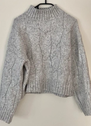 Damen Grau Cropped Pullover, marque: Primark, état: Neuf sans étiquette, taille: M / 38 / 10, 13,00 €, 14,35 € Protection acheteurs incluse