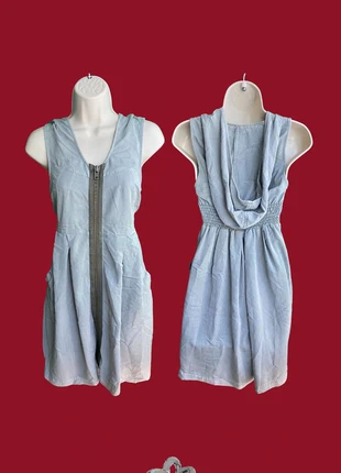 Jolie robe à capuche style cargo kaki, brand: Object, condition: Very good, size: XS / 34 / 6, €11.00, €12.25 includes Buyer Protection Pro