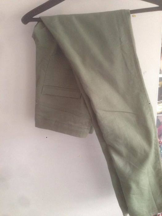 pantalon stretch vert 2