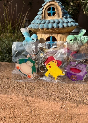 Lot de 3 portes-clés Pokémon neufs, brand: Pokémon, condition: New with tags, €7.20, €8.26 includes Buyer Protection