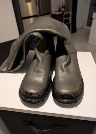 Bottes Free Lance Paris en tout en cuir kaki/ vert olive taille 36, marca: FREE LANCE, estado: Bom, tamanho: 36, €95.00, €100.45 inclui Proteção do Comprador