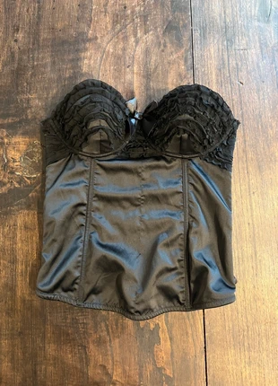 y2k coquette lace bustier corset halloween grunge gothic lolita babydoll milkmaid, marca: COQUETTE, estado: Muy bueno, tamaño: M / 38 / 10, 16,00 €, 17,50 € Protección al comprador Pro incluida