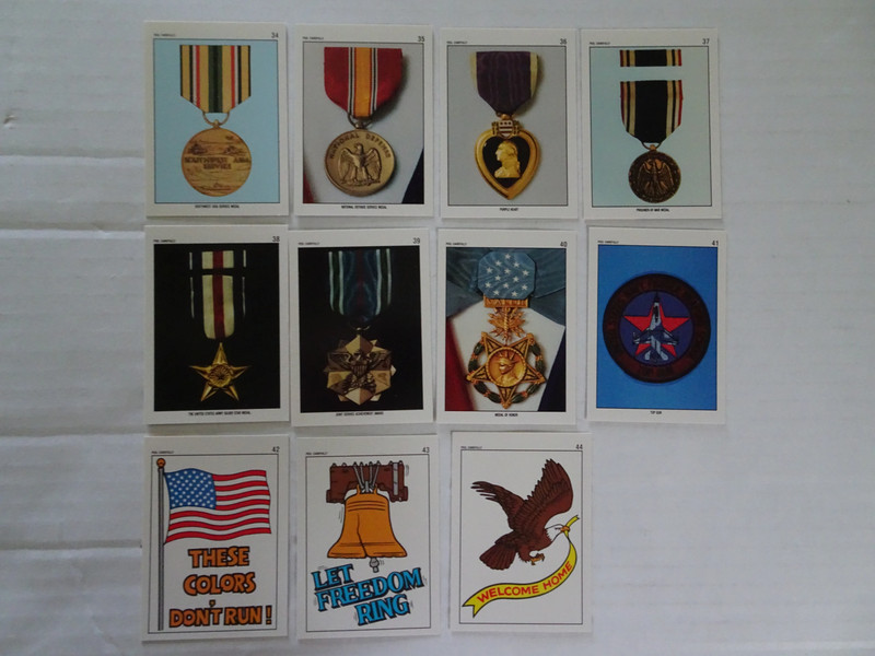 Desert Storm Trading Cards - Complete Set Series 3 - 88 Cards 1991 Topps 2