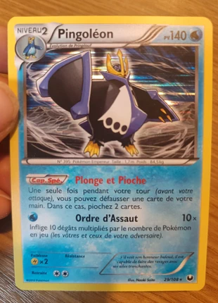 Pingoleon holographique (Explorateurs Obscurs), marke: Pokémon, zustand: Sehr gut, 6,00 €, 7,00 € inklusive Vinted-Käuferschutz