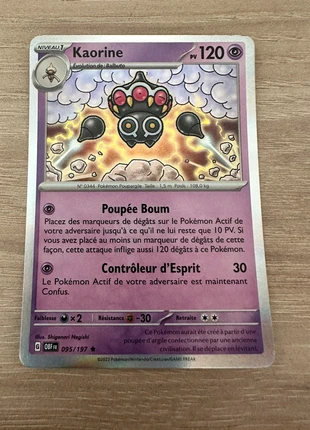 Kaorine 095/197 holo OBF, marque: Pokémon, état: Très bon état, 1,00 €, 1,75 € Protection acheteurs incluse