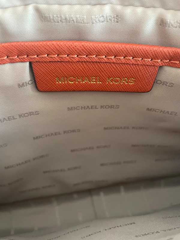 Orange Michael Kors Crossbody Bag - Vinted