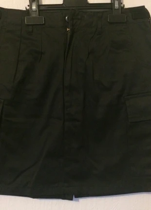 Jupe US ARMY gris souris noir à poche taille 36, condition: Very good, size: M / 38 / 10, €2.50, €3.33 includes Buyer Protection