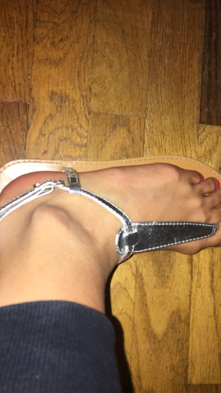 Sandale argenté 2